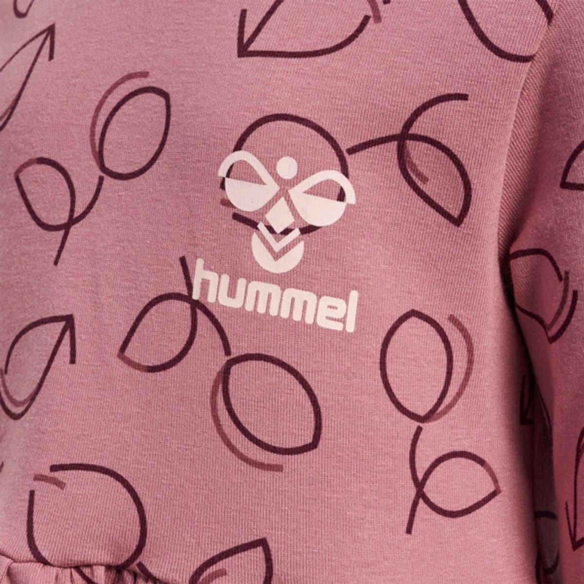 Hummel Elvira kjole til barn - nostalgia rose