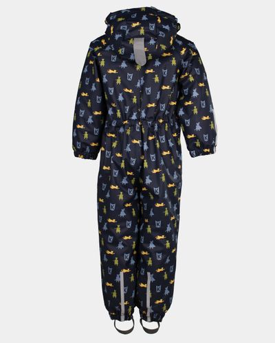 Kattnakken Helårsregndress Hagl - marine 