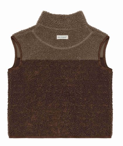 En Fant Teddyvest til barn - chestnut