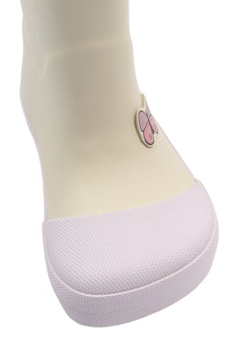 Mikk-Line Butterfly Gummistøvler til barn barefoot - oyster gray