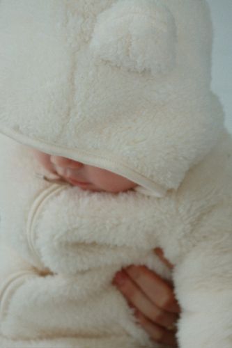 Fanga Fontana Picco heldress til baby - antique white