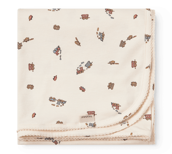 Hovedbilde MarMar Alida Babyteppe - Trains