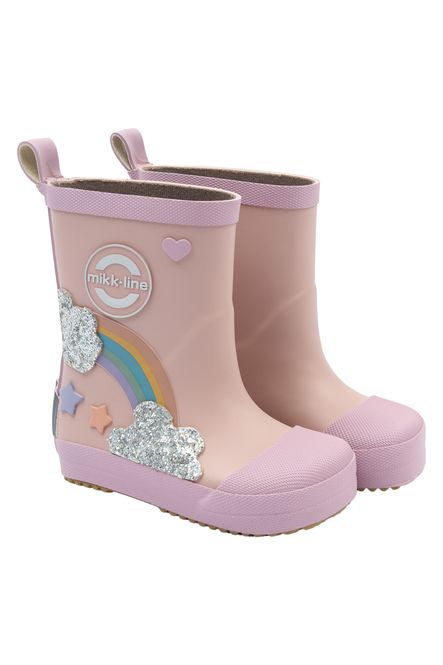 Hovedbilde Mikk-Line Rainbow Gummistøvler til barn barefoot ...