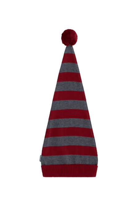 Hovedbilde Hust & Claire Fille nisselue stripet- ruby wine