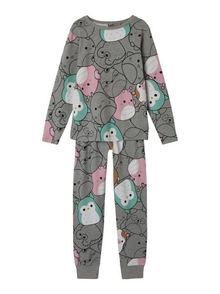 Bilde av Name It Fobia Squish pysjamas - Grey melange