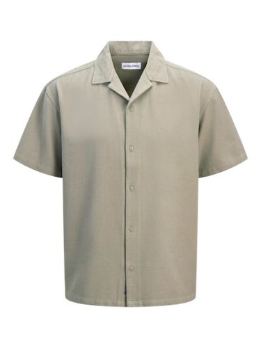 Jack & Jones Kortermet skjorte  med krage til junior - vetiver