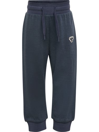 Hummel Bee Mini ull/bomull bukse - ombre blue