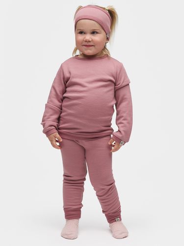 Gullkorn Grana ull/viskose bukse - antikkrosa