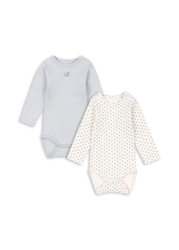 Fanga Fontana Bello 2-pk body til baby - blue mix
