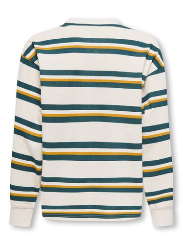 Only & Sons Andrew genser til junior - tofu dark sea
