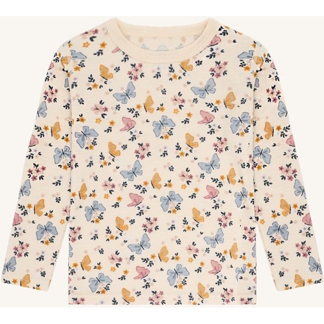 Hovedbilde Hust & Claire Awo Butterfly ull trøye - off white