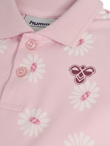 Hummel Flower kjole med krage til jente - pale lilac