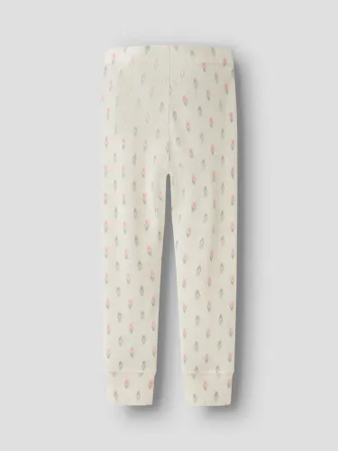 Name It Wang Tulip ull leggings til barn - coconut milk AOP
