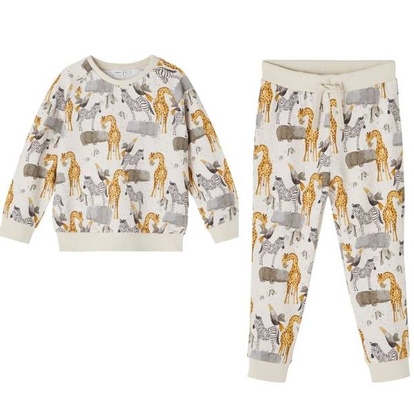 Bilde av Name it Jelix joggedress - peyote melange