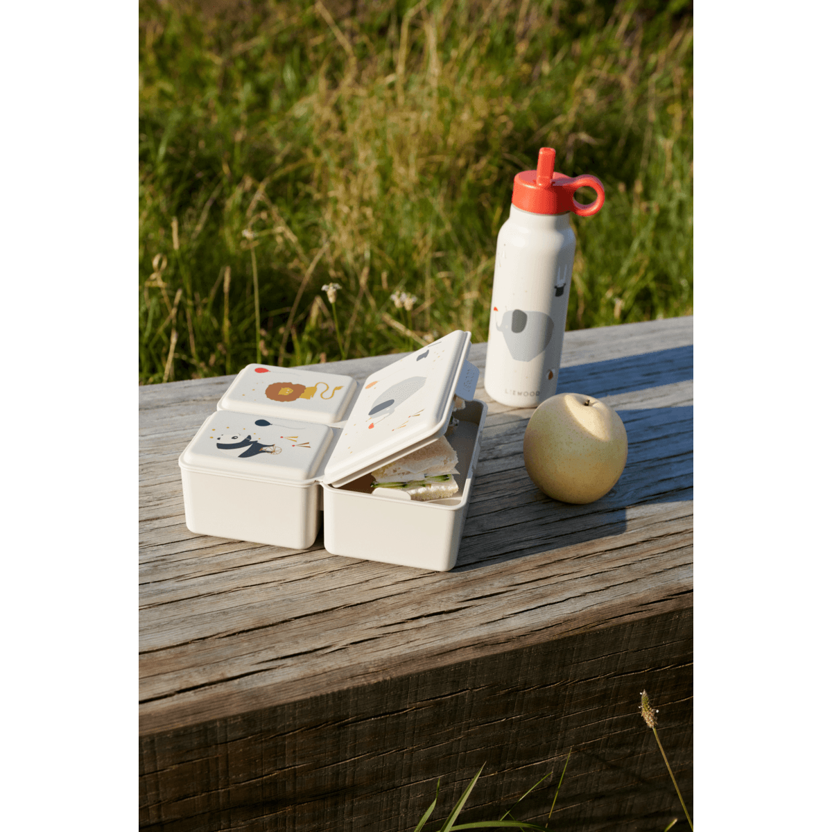 Liewood Falk flaske 350 ml - Circus / Sandy