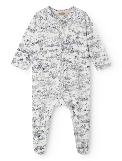 Hovedbilde Marmar Moomin Renas heldress med fot til baby - ...