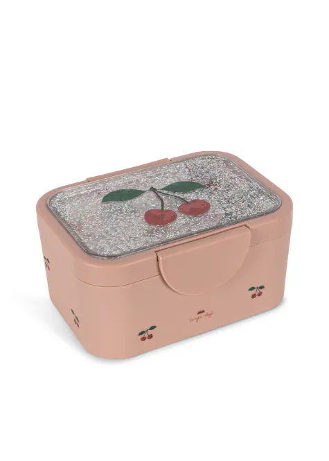 Hovedbilde Konges Sløjd Glitter matboks - cherry