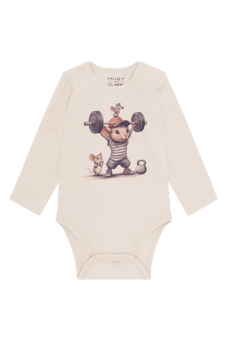 Hovedbilde Hust & Claire Billy Strong Mouse body til baby - ...