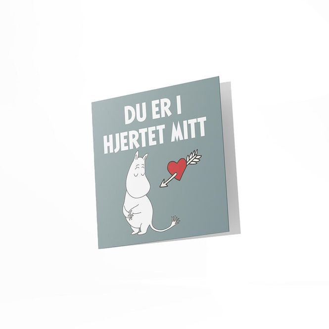 Hovedbilde Mummi dobbeltkort 12cm - love you