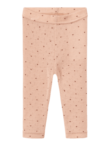 Lil Atelier Nava ull leggings - rugby tan