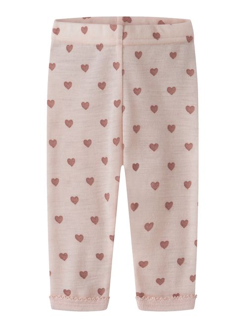 Hovedbilde Lil Atelier Noel Nia ull leggings til baby - ...