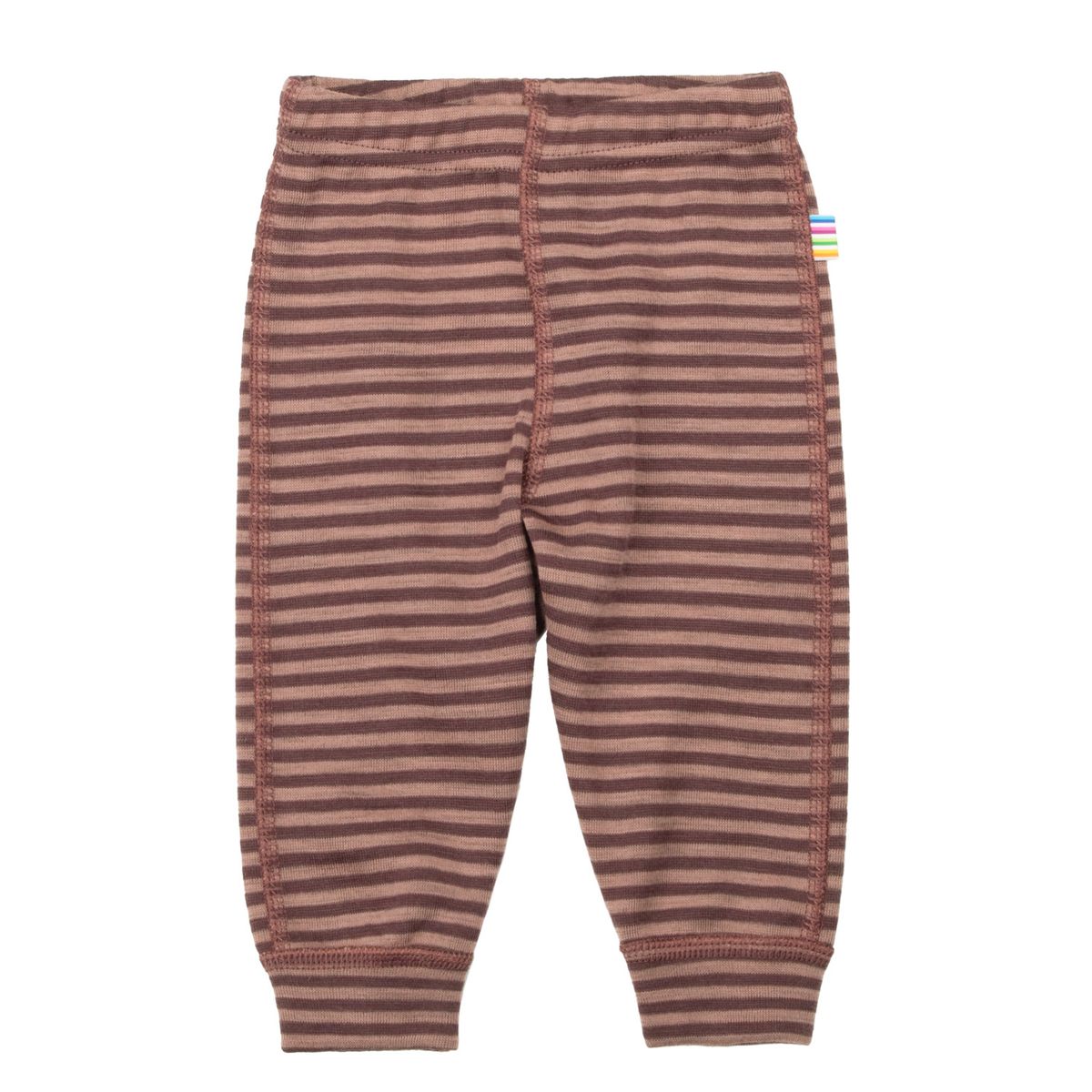 Joha Mini stripe ull leggings - rosa