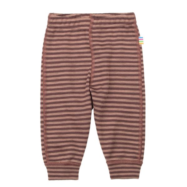 Hovedbilde Joha Mini stripe ull leggings - rosa