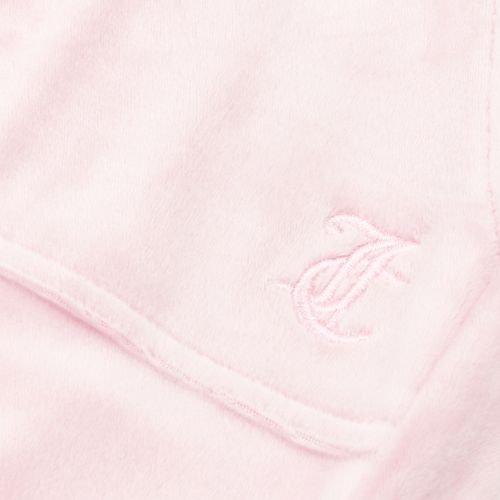 Juicy Couture Tonal embro pocket wide leg bukse - pink nectar