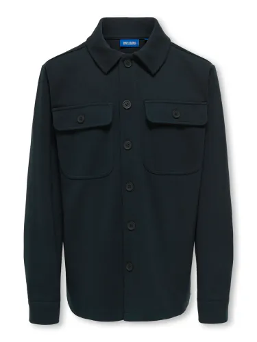 ONLY & SONS junior Kodyl Overshirt - dark navy