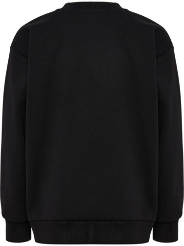 Hummel Bee Loose Crewneck til barn - black