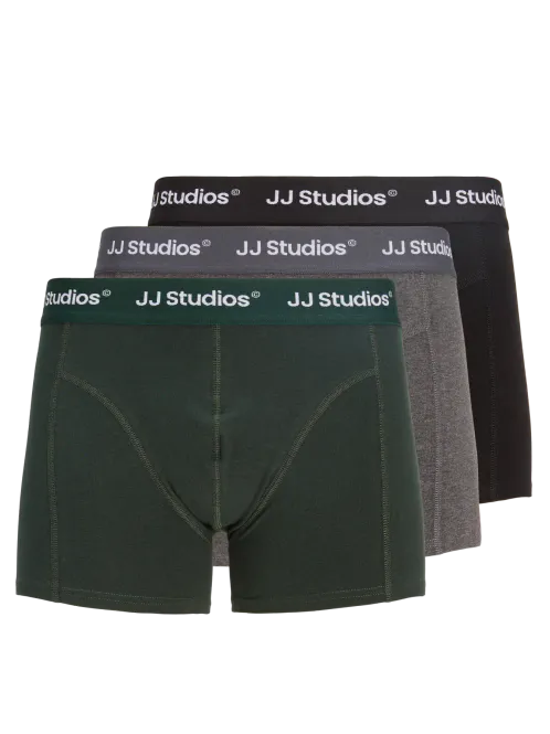 Hovedbilde Jack and Jones Soho 3-pk Boxer til barn - black ...