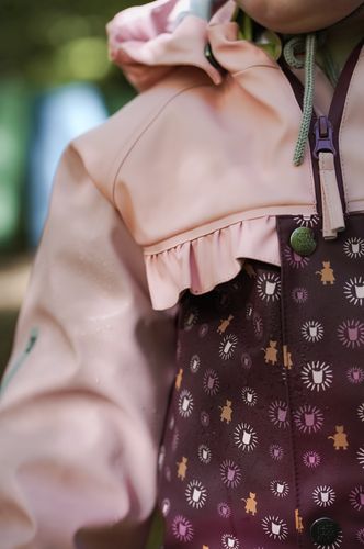 Kattnakken Babyregndress Pytt - rosa krystall
