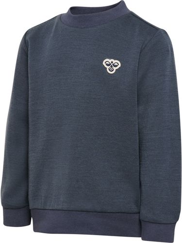 Hummel Bee Mini ull/bomull genser - ombre blue