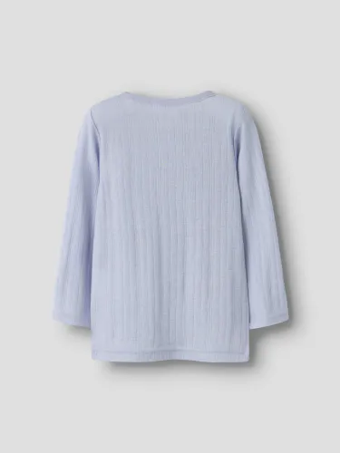 Name It Wang Tractor ull trøye til barn - zen blue