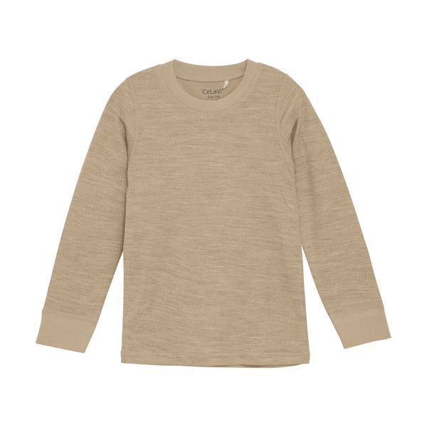 Hovedbilde CeLaVi Solid Ull/bambus trøye til barn - Savannah ...