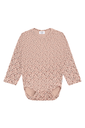Hust & Claire Bri Little Roses body til baby - rugby tan