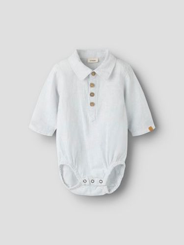 Lil'Atelier Jesper body til baby - gray dawn
