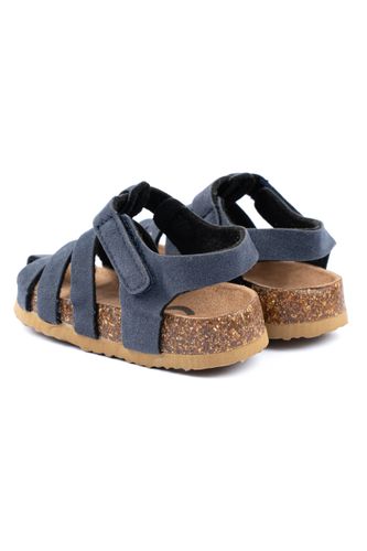 Mikk Line Sandal suede - blue nights