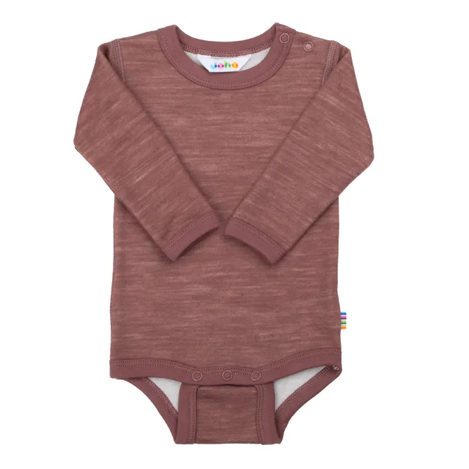 Hovedbilde Joha Goose ull/bambus body - ensfarget rosa