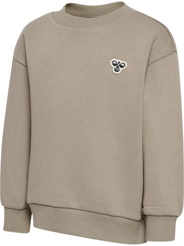 Hummel Mini Loose Bee genser til barn - vintage khaki