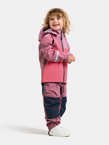 Didriksons Pilvi skalljakke til barn - heather pink