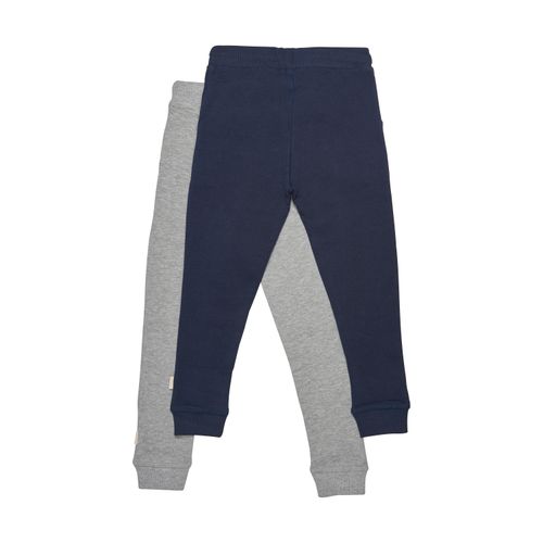 Minymo Basic Joggebukse 2-pk til barn - dark navy