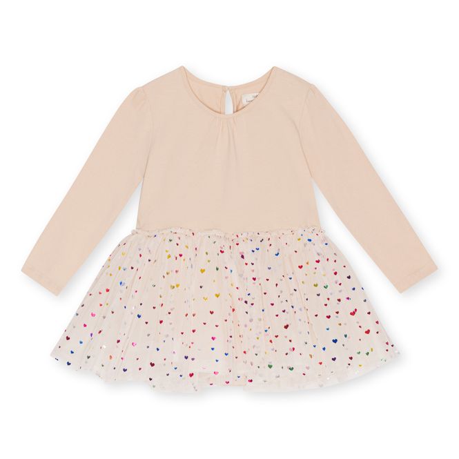 Hovedbilde Konges Sløjd Fairy Ballerina kjole - multi heart