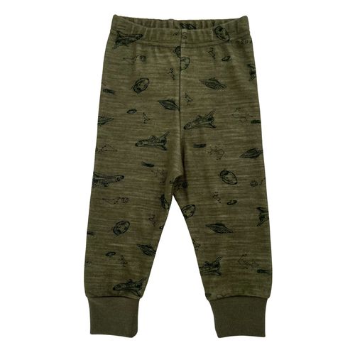 Blinke Spaceship ull/bambus leggings - olive night
