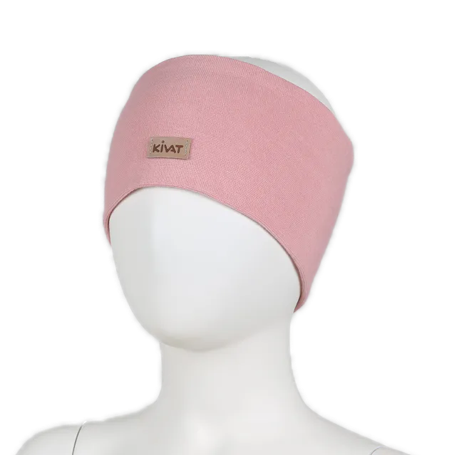 Hovedbilde Kivat Logo pannebånd til barn - vintage rosa