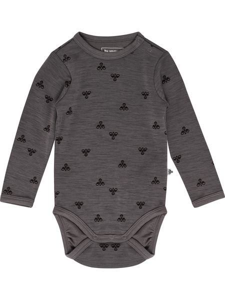 Hovedbilde Hummel Mini ull/bambus body - charcoal gray