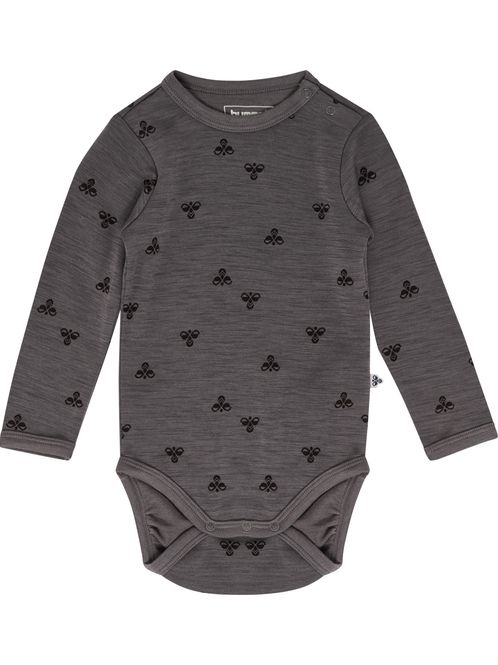 Hovedbilde Hummel Mini ull/bambus body - charcoal gray