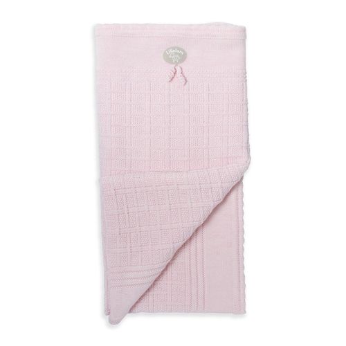 Lillelam pledd classic - Himmelrosa