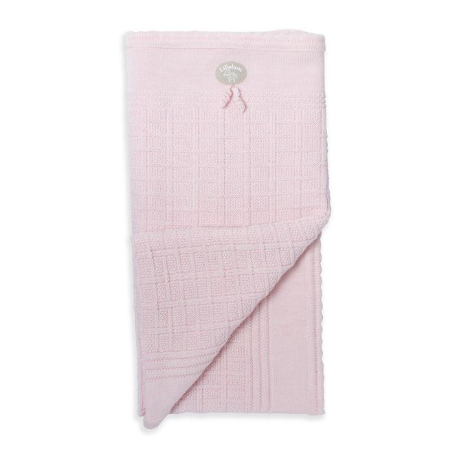 Hovedbilde Lillelam pledd classic - Himmelrosa
