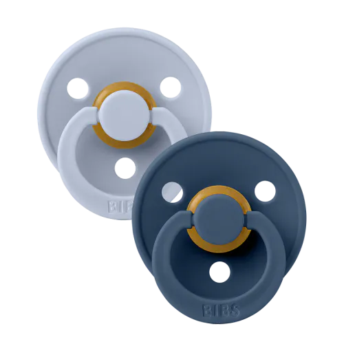 Bibs Colour 2 pk - Dusty Blue/Steel Blue